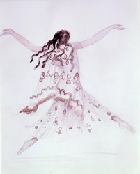 Costume Design for the Ballet Daphnis et Chloe by Ravel